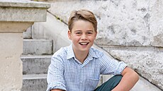 Britská královská rodina zveejnila nový portrét prince George k jeho 10....