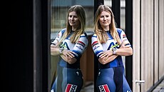 Lotta Henttalaová, finská cyklistka, kterou vylouili z Tour de France.