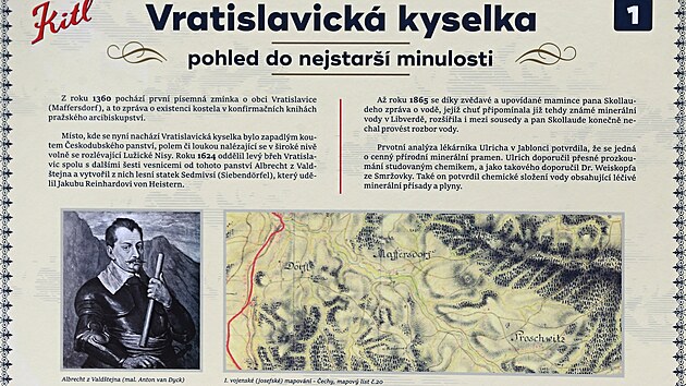 Od obnovení provozu Vratislavické kyselky uplynul rok. (7/2023)