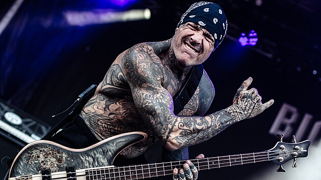 Americká skupina Biohazard na Brutal Assault (10. srpna 2023)