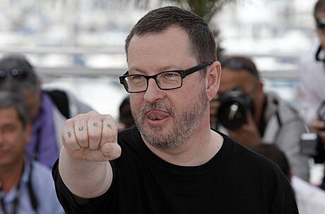 Lars von Trier v Cannes 2011.