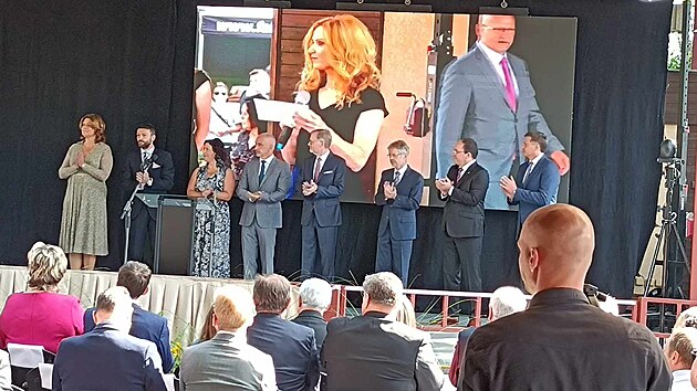 Slavnostního zahájení agrosalonu se zúčastnili i premiér Petr Fiala, jihočeský hejtman Martin Kuba nebo ministr zemědělství Marek Výborný.