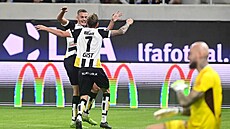 Královéhradecký křídelník Ladislav Krejčí se raduje ze svého gólu v utkání... Královéhradecký křídelník Ladislav Krejčí se raduje ze svého gólu v utkání...
