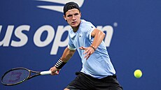 Jakub Meník ve tetím kole tenisového US Open.