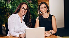 Eva Collardová a Ivana Pícková (vpravo) Eva Collardová a Ivana Pícková (vpravo)