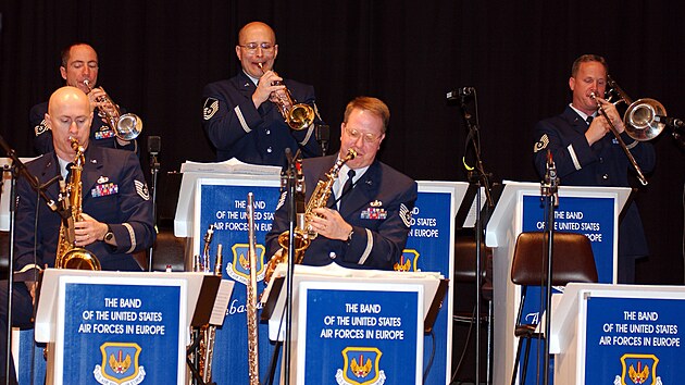V ostravské katedrále Božského Spasitele zahraje mezinárodně uznávaný The United States Air Forces in Europe Band, dechový soubor vzdušných sil armády USA v Evropě. (15. září 2023)