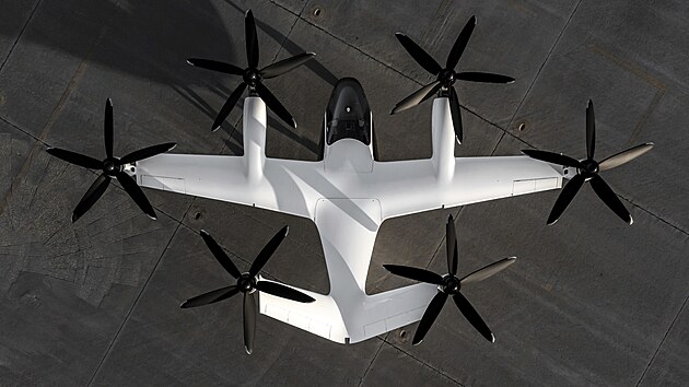 Jeden z dvjch prototyp firmy Joby Aviation na archivnm snmku z roku 2022