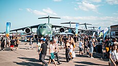 DNY NATO 2023: Zájem divák vzbudil i letoun Embraer, o kterém se asto hovoí...