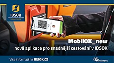 Mobilní aplikace MobilOK_new pro snadnější cestování v systému IDSOK. Mobilní aplikace MobilOK_new pro snadnější cestování v systému IDSOK.