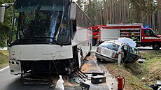 Dopravní nehoda na Táborsku. (21. záí 2023)