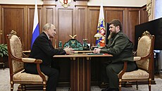 Ruský prezident Vladimir Putin se setkal s eenským vdcem Ramzanem Kadyrovem....