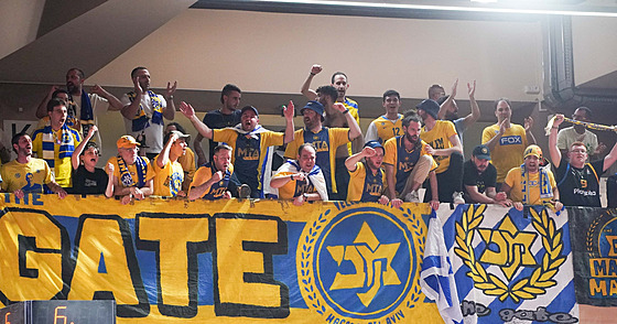 Fanouci izraelského basketbalového klubu Maccabi Tel Aviv