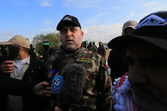 Jeden ze znekodnných velitel palestinského hnutí Hamás Ajman Nofal na...