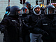 Policie se stetv s propalestinskmi demonstranty v Berln. (18. jna 2023)