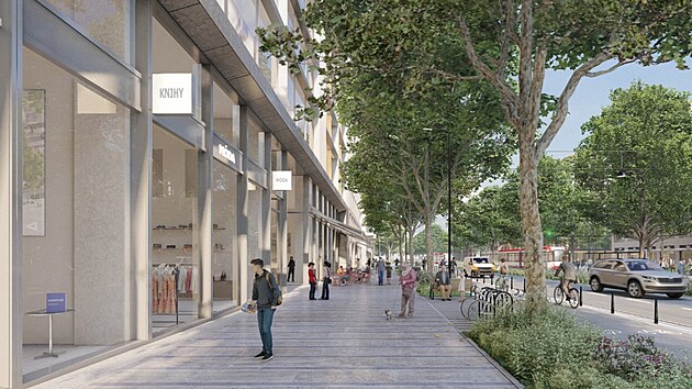 Páteří nové brněnské čtvrti Trnitá se po přesunu hlavního nádraží stane široký bulvár, spojující nádraží s historickým centrem města.