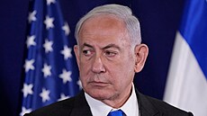 Izraelský premiér Benjamin Netanjahu (12. íjna 2023)