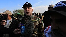 Jeden ze znekodnných velitel palestinského hnutí Hamás Ajman Nofal na...