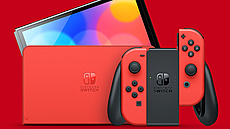 Switch OLED  the Mario Red Edition