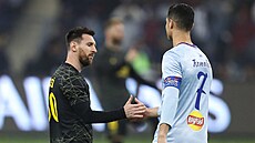 Lionel Messi (vlevo) a Cristiano Ronaldo.