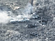 Destrukce ruskch tonch kolon u Avdijivky (20. jna 2023)