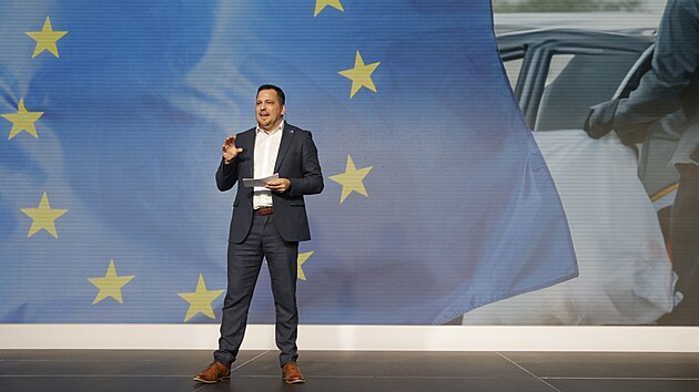 Europoslanec Tomáš Zdechovský na programové konferenci KDU-ČSL S láskou ke všem generacím