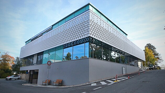 Liberec, 18. 10. 2023, centrum zobrazovacích metod nukleární medicína, KNL nová budova