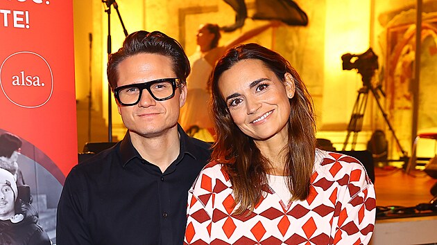 Ondřej Gregor Brzobohat&yacute; a Daniela Brzobohat&aacute; (Praha, 24. ř&iacute;jna 2023)