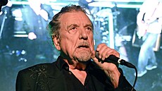 Robert Plant na charitativním koncert v rámci podpory Cancer Awareness Trust...