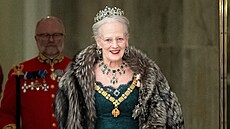 Dánská královna Margrethe II. v Kodani (6. listopadu 2023)