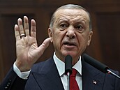 Turecký prezident Recep Tayyip Erdogan (15. listopadu 2023)
