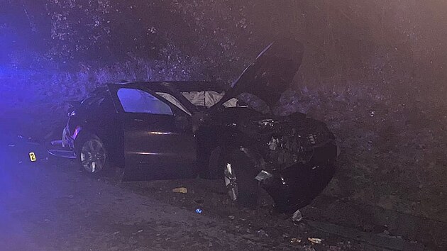 Pětasedmdesátiletý řidič vjel na D5 do protisměru a způsobil nehodu. (17. listopadu 2023)