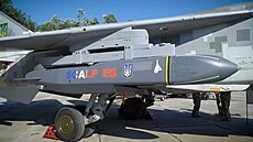 ízená stela Storm Shadow/SCALP EG podvená na letounu Su-24