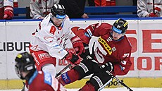 Momentka ze zápasu HC Olomouc - HC Sparta Praha