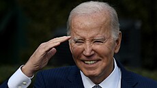 Prezident Joe Biden v den svých 81. narozenin (20. listopadu 2023)