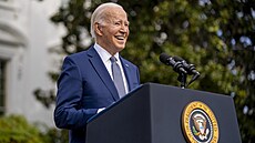 Americký prezident Joe Biden v den svých 81. narozenin (20. listopadu 2023)