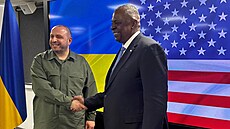 éf Pentagonu Lloyd Austin v Kyjev (21. listopadu 2023)