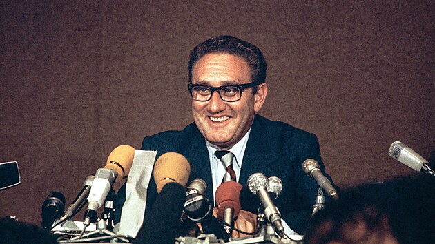 Poradce amerického prezidenta Richarda Nixona Henry Kissinger (13. června 1973)