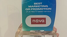Nova si z HbbTV Sympozia v Neapoli přivezla ocenění v rámci HbbTV Awards... Nova si z HbbTV Sympozia v Neapoli přivezla ocenění v rámci HbbTV Awards...