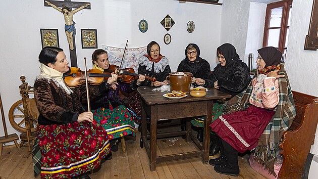 Ve Vlčnově na Uherskohradišťsku proběhla akce pod názvem Tradiční Vánoce ve Vlčnově. (9. prosince 2023)