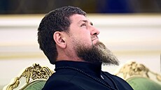 eenský vdce Ramzan Kadyrov v Rijádu (6. prosince 2023)