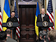 Ukrajinsk prezident Volodymyr Zelenskyj se seel se svm americkm protjkem...