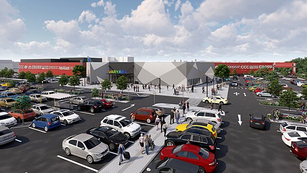 Takto by mělo vypadat karlovarské centrum Varyáda po dostavbě a úpravách prosotor.