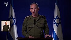 Mluví izraelské armády Daniel Hagari
