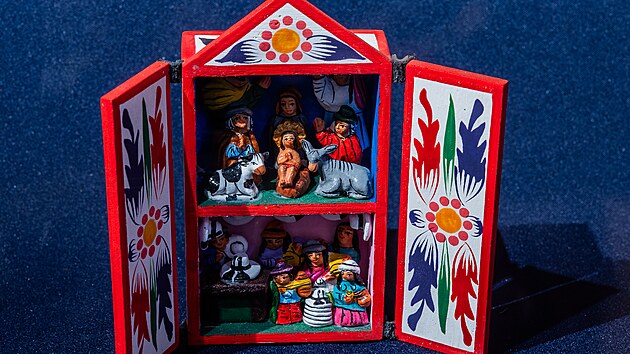Retablos – přenosné oltáře a betlémky z Latinské Ameriky