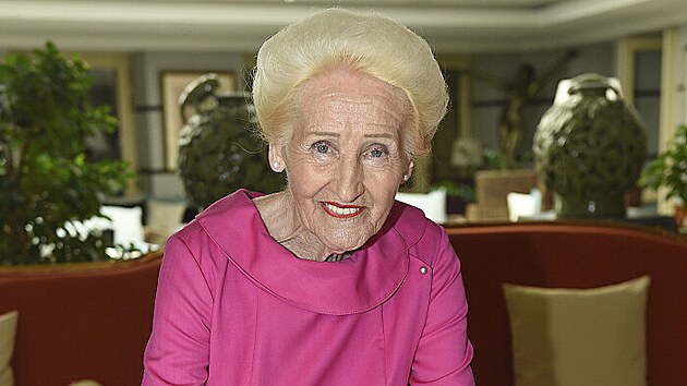 Lady Dermacol Olga Knoblochov&aacute; oslavila 88. narozeniny 26. dubna 2021.