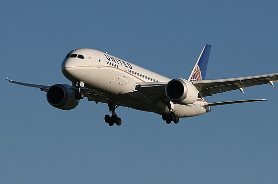 Letadlo americké spolenosti United Airlines.