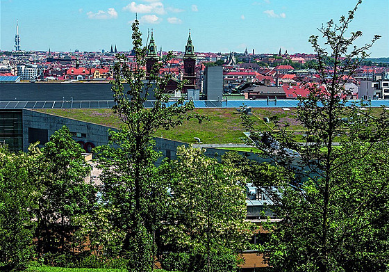 Sacre Coeur. Park najdete za obchodním centrem Nový Smíchov v míst bývalé...