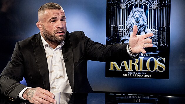 Hostem pořadu Rozstřel je Karlos Vémola, MMA bojovník, 2024