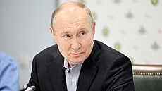 Ruský prezident Vladimir Putin (1. ledna 2024)