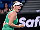 esk tenistka Linda Fruhvirtov slav zisk fiftnu v 1. kole Australian Open.